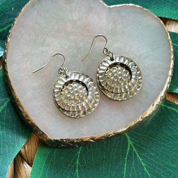 BOGO FREE GOLD BRASS BOHO EARRINGS - Picture 1 of 3